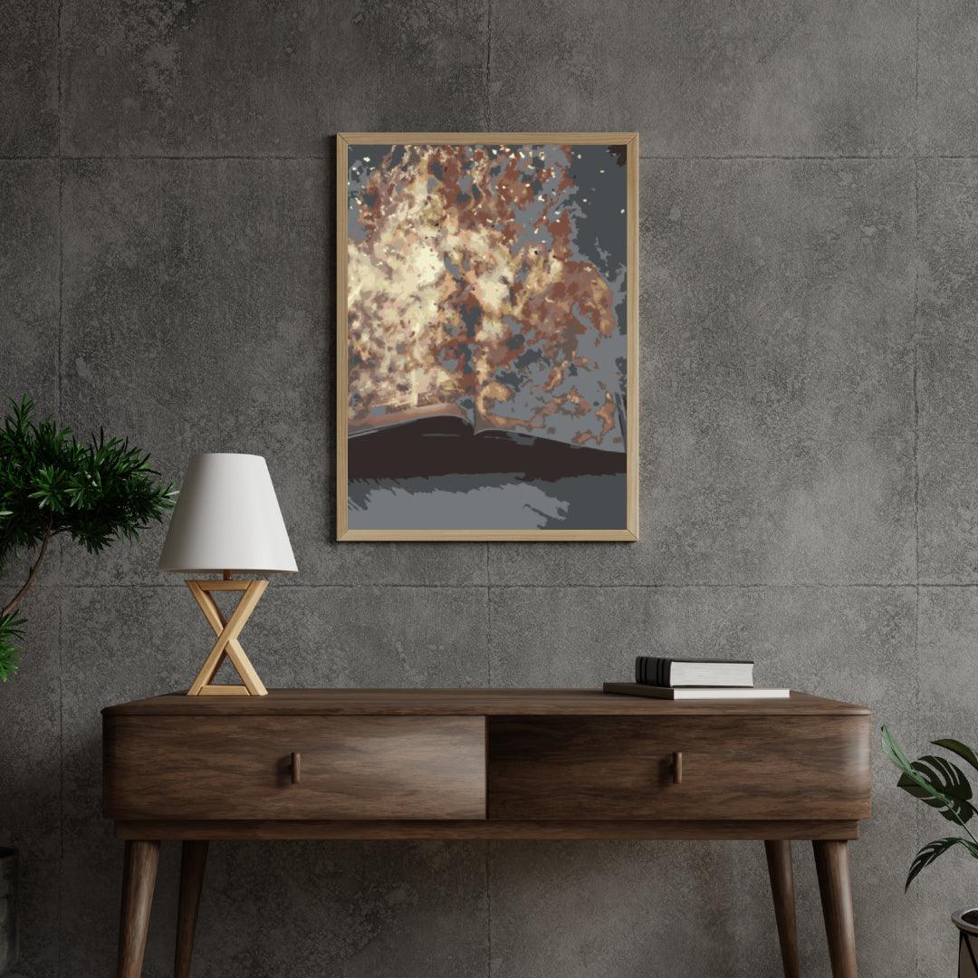 Diamond Painting - Płonąca książka - SEOS Shop ®