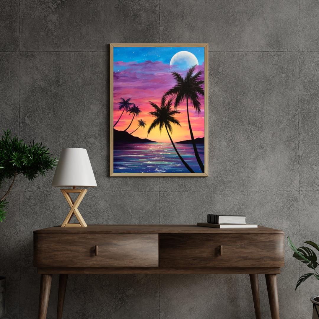 Diamond Painting - Karaibski zachód słońca - SEOS Shop ®