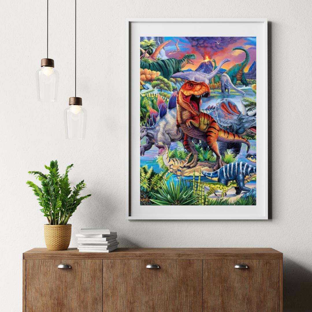 Diamond Painting - Dinozaury