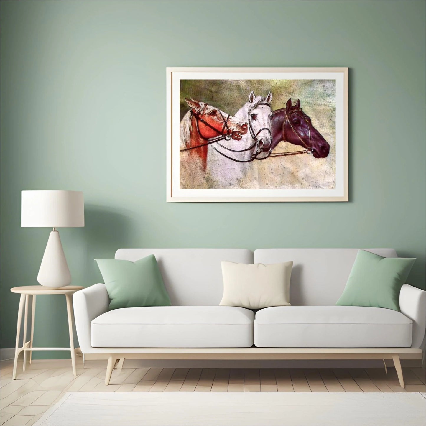 Diamond Painting - Trzy Konie - SEOS®