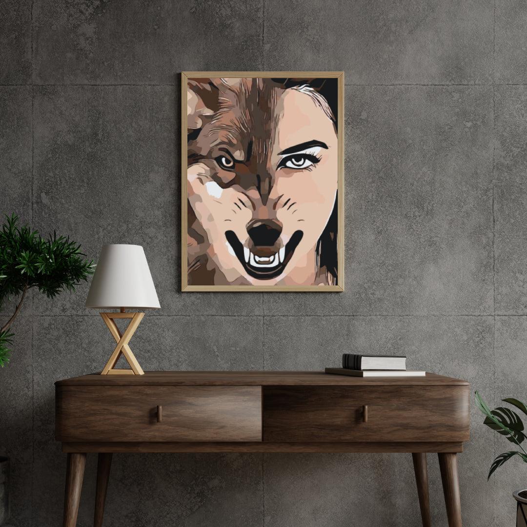 Diamond Painting - Pół człowieka - SEOS®