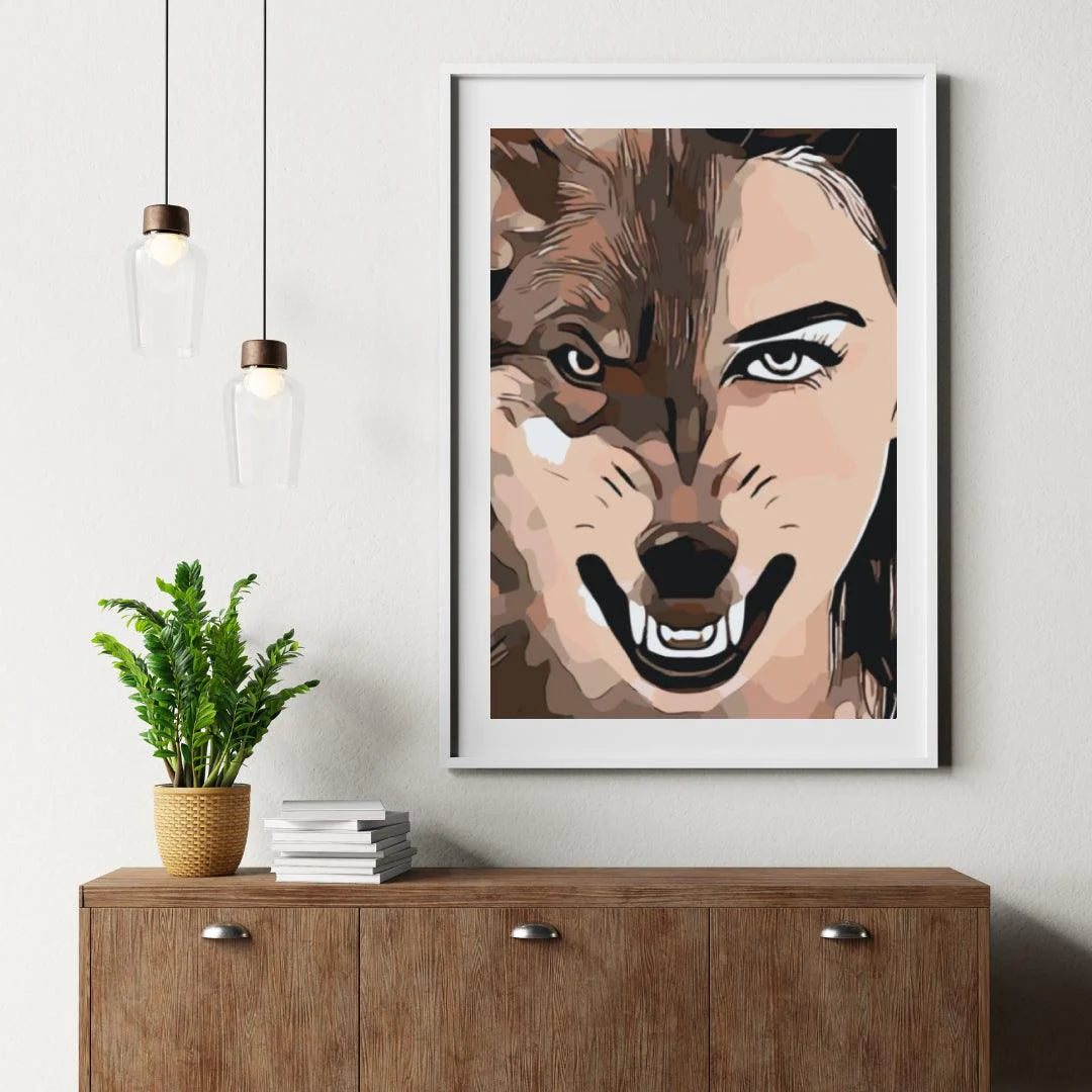 Diamond Painting - Pół człowieka - SEOS®
