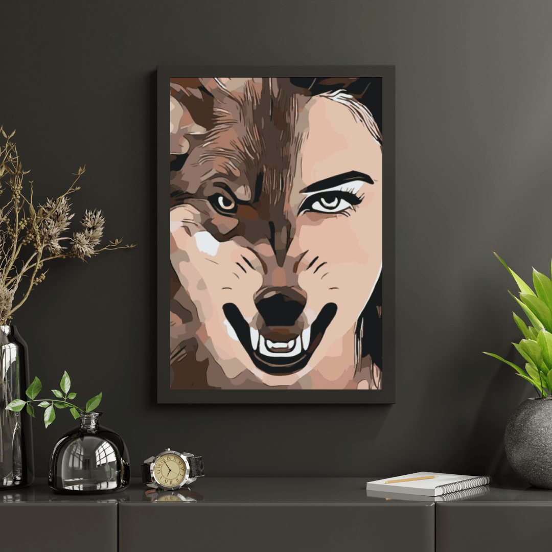 Diamond Painting - Pół człowieka - SEOS®