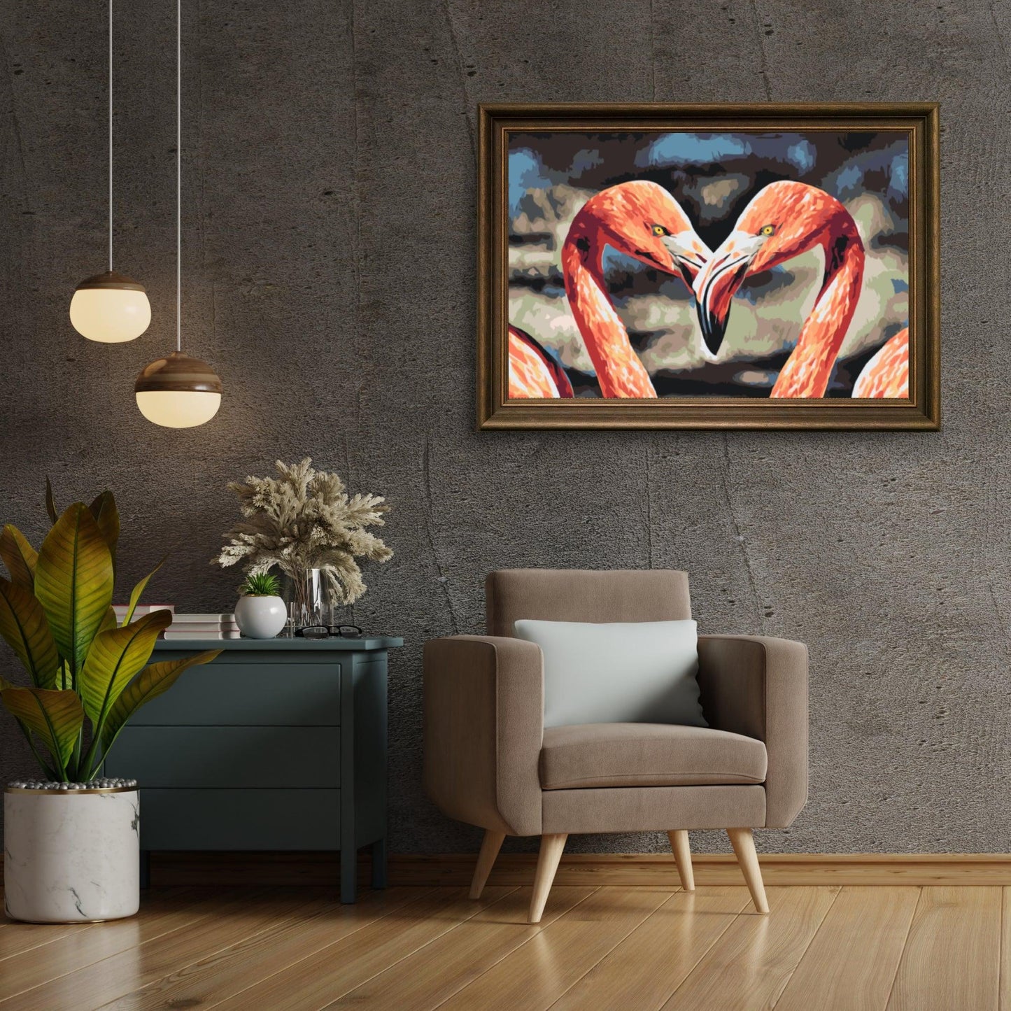 Diamond Painting - Flamingi - SEOS®