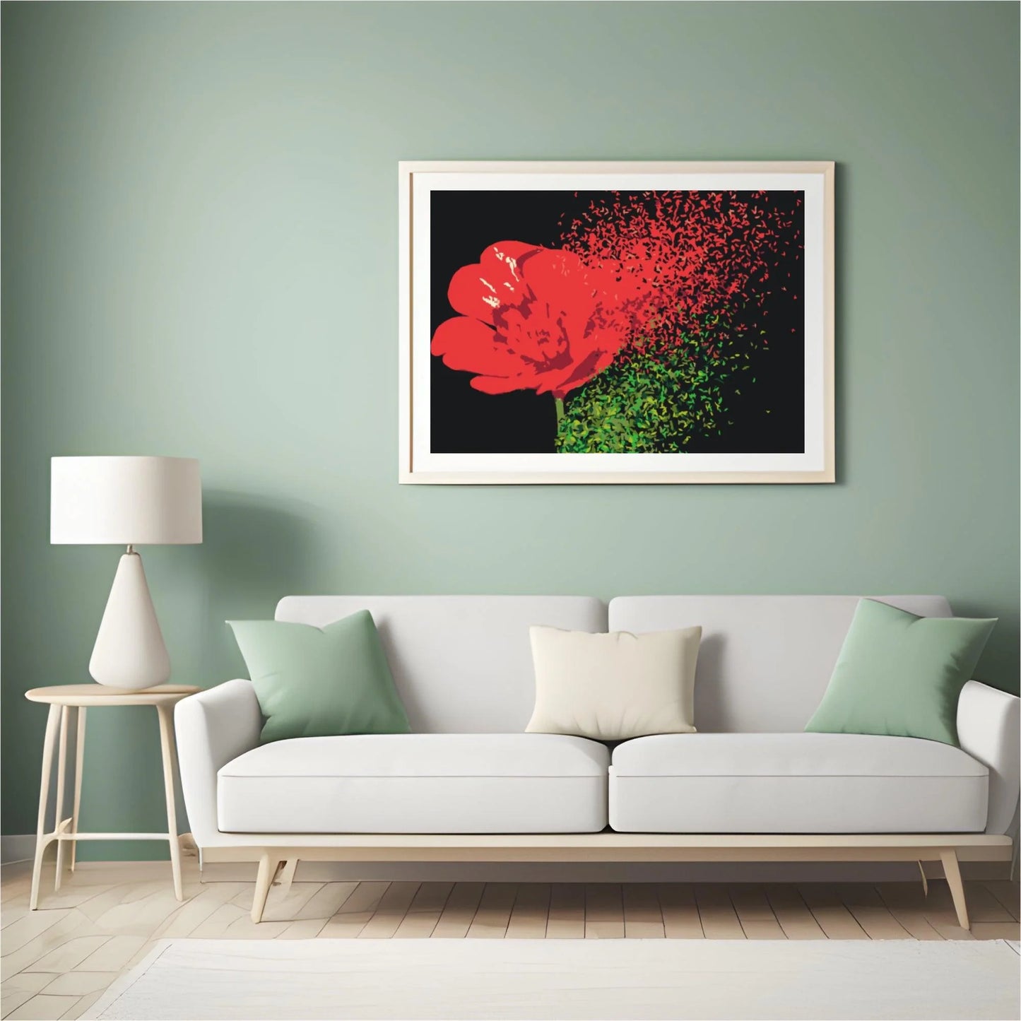 Diamond Painting - Wazon z kwiatami - SEOS Shop ®