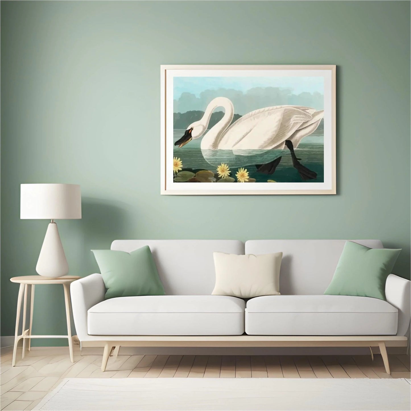 Diamond Painting - Wspólna amerykańska łabędź