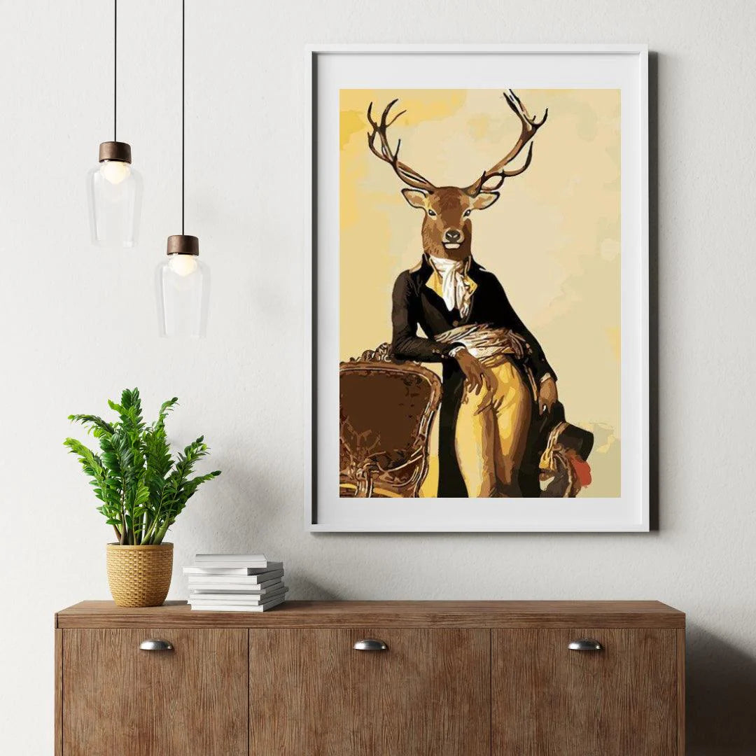 Diamond Painting - Gentleman jeleń - SEOS®