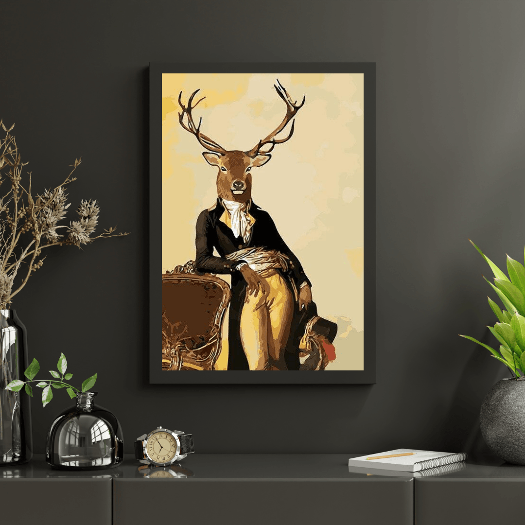 Diamond Painting - Gentleman jeleń - SEOS®