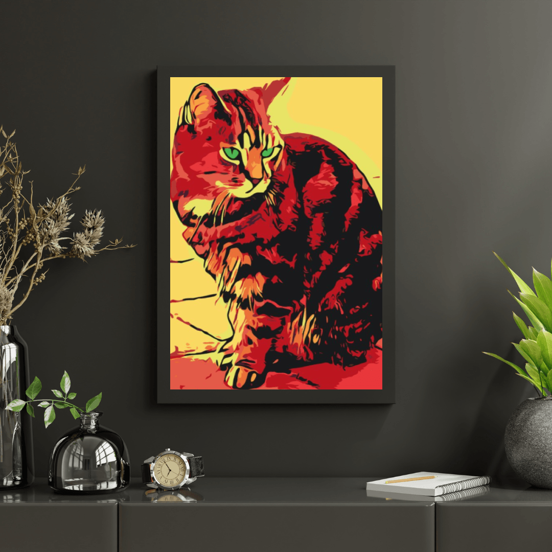 Diamond Painting - Zielone oczy - SEOS®