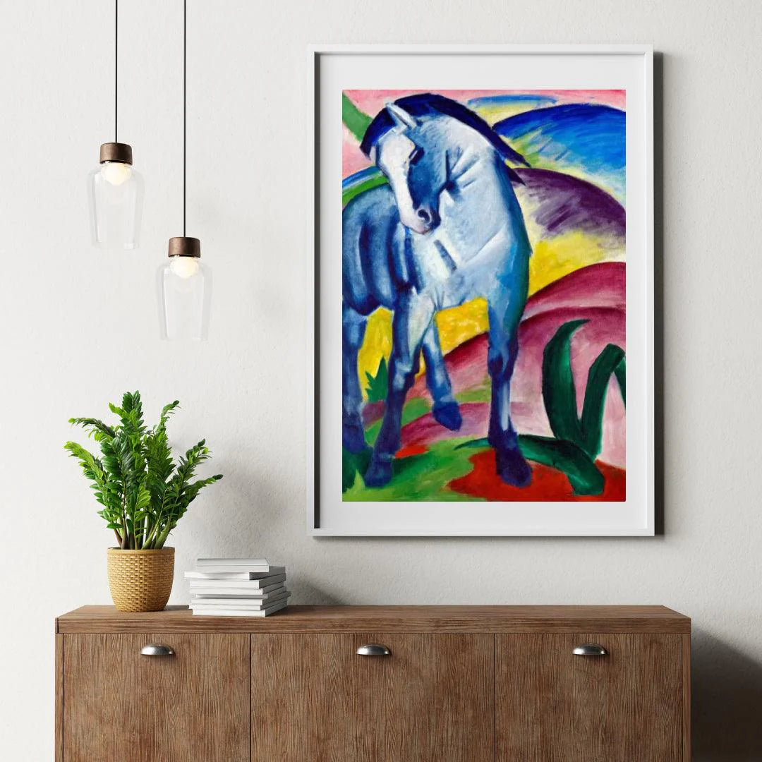 Diamond Painting - Niebieski koń I Obraz Franza Marca