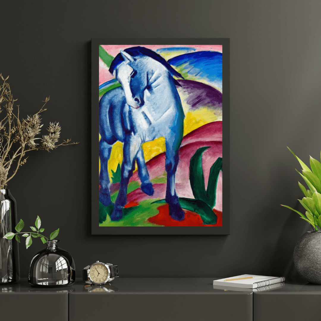 Diamond Painting - Niebieski koń I Obraz Franza Marca