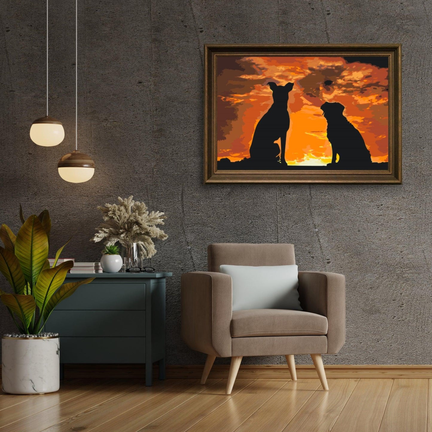 Diamond Painting - Przyjaciele psów - SEOS®