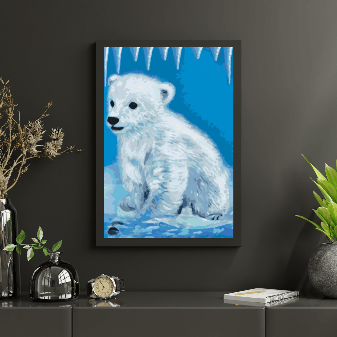 Diamond Painting - Niedźwiedź polarny - SEOS®