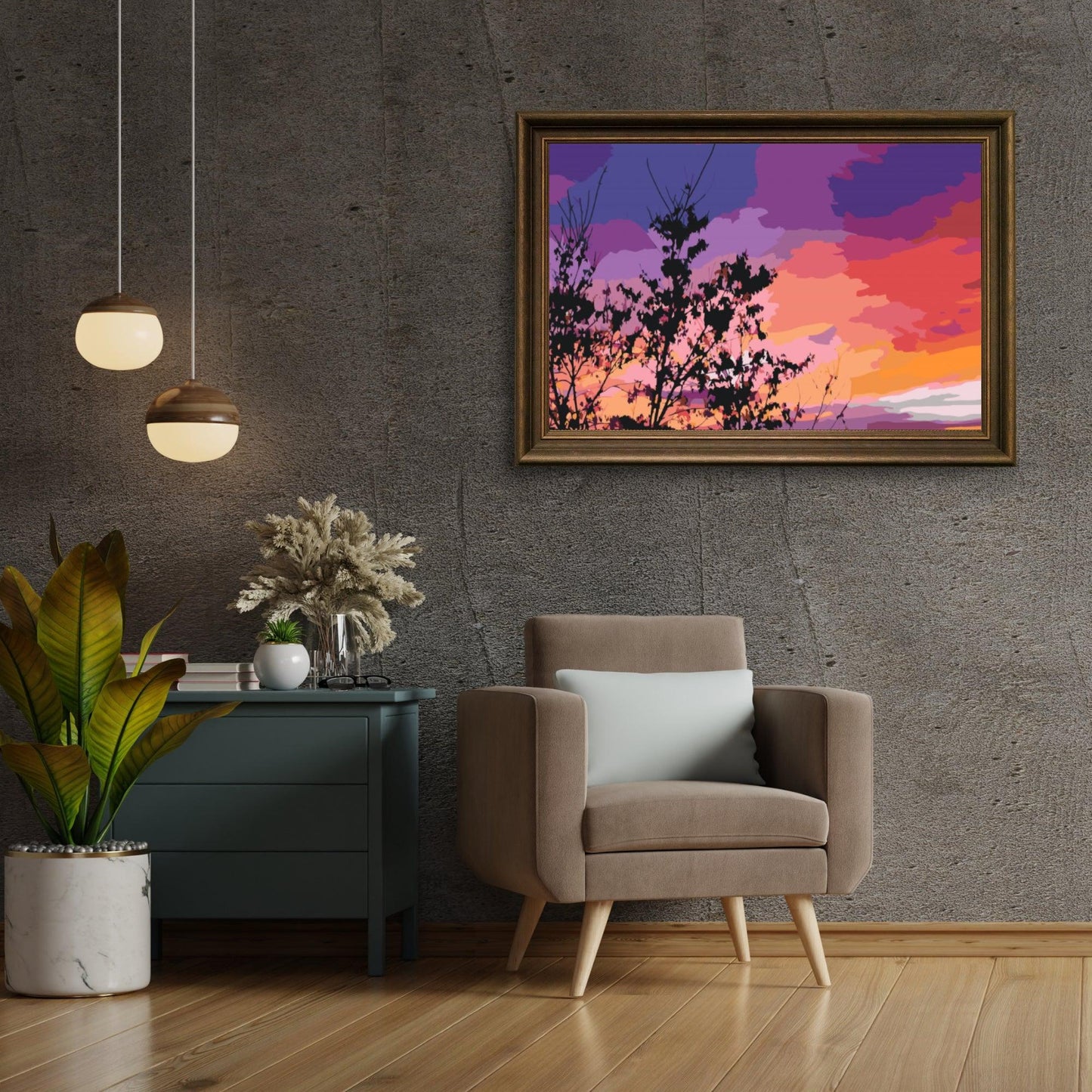 Diamond Painting - Kolorowe niebo - SEOS Shop ®