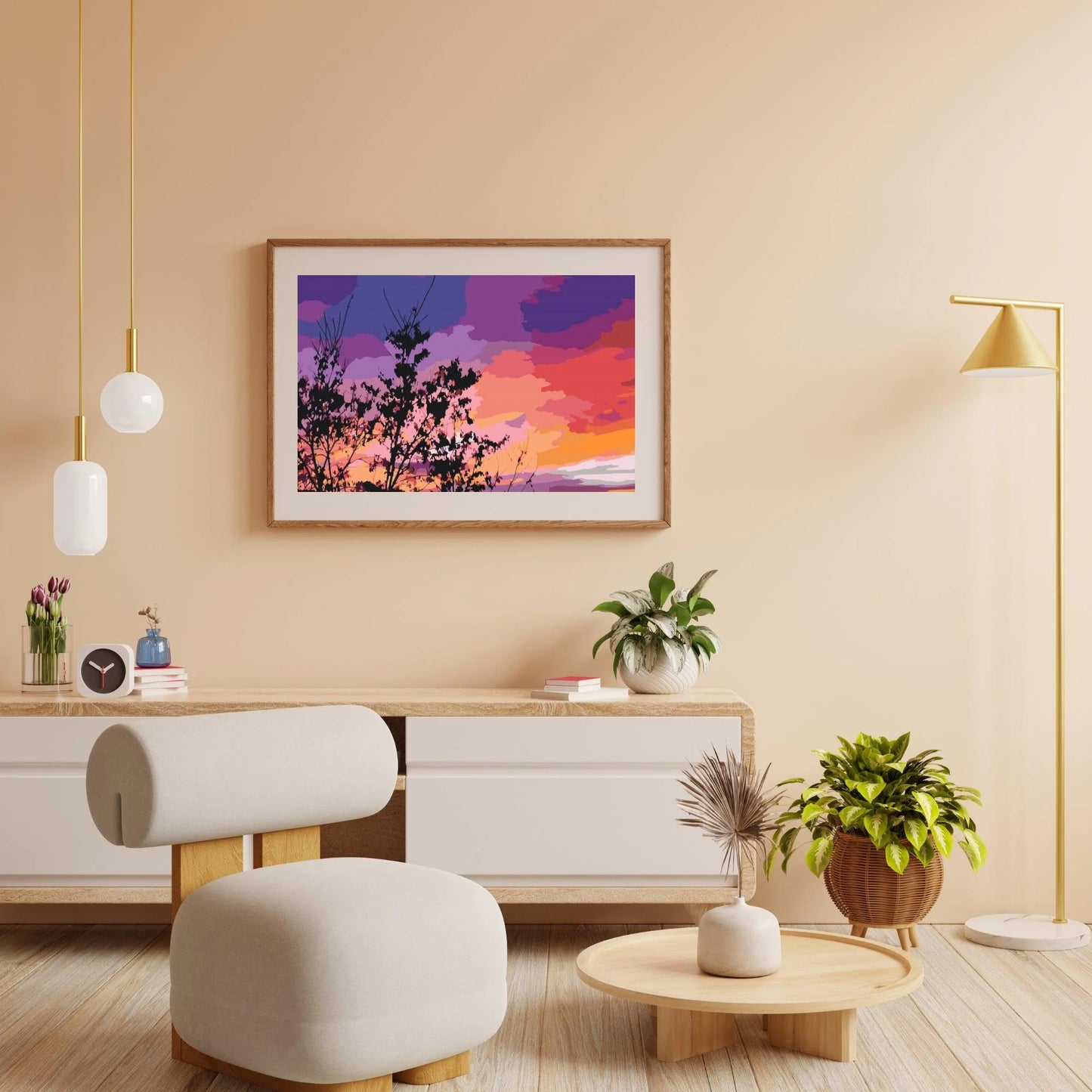 Diamond Painting - Kolorowe niebo - SEOS Shop ®