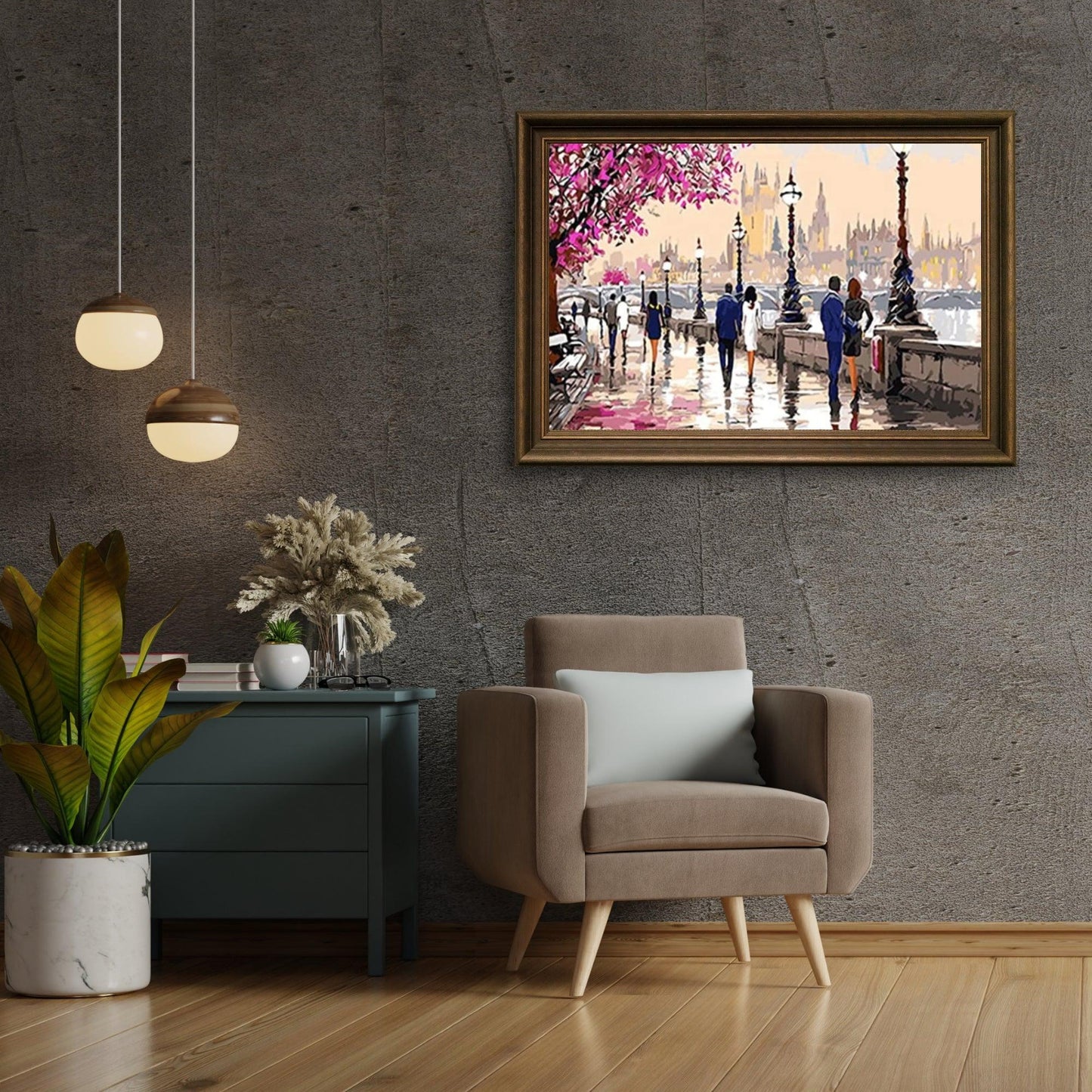 Diamond Painting - Wzdłuż rzeki - SEOS Shop ®
