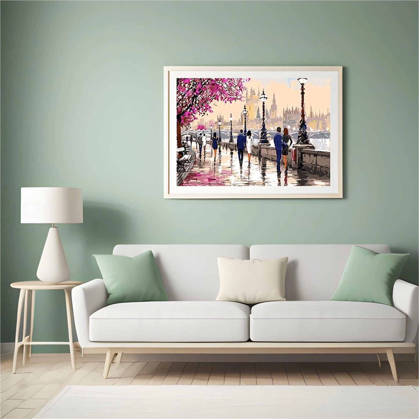 Diamond Painting - Wzdłuż rzeki - SEOS Shop ®