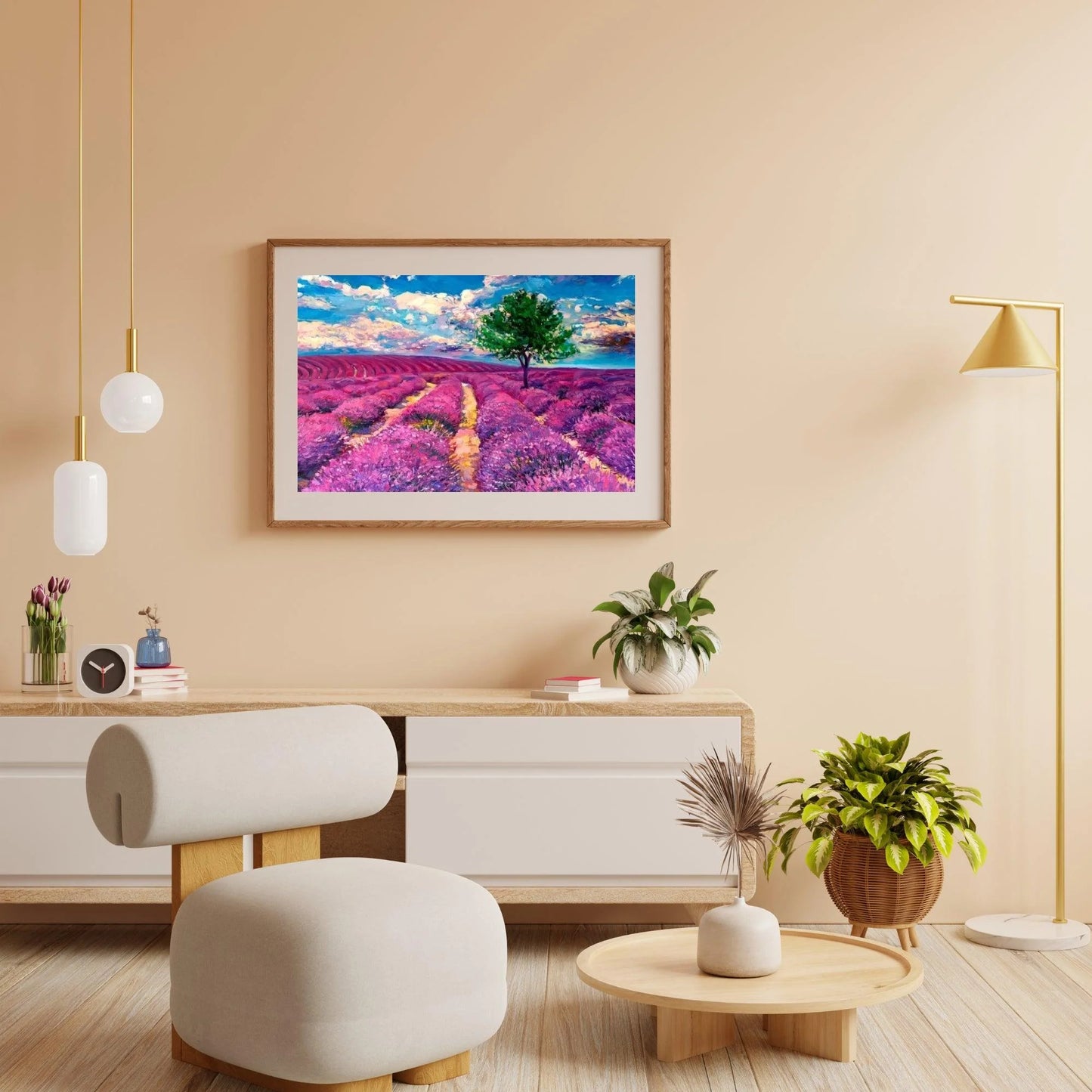 Diamond Painting - Pola lawendowe z Prowansji - SEOS Shop ®