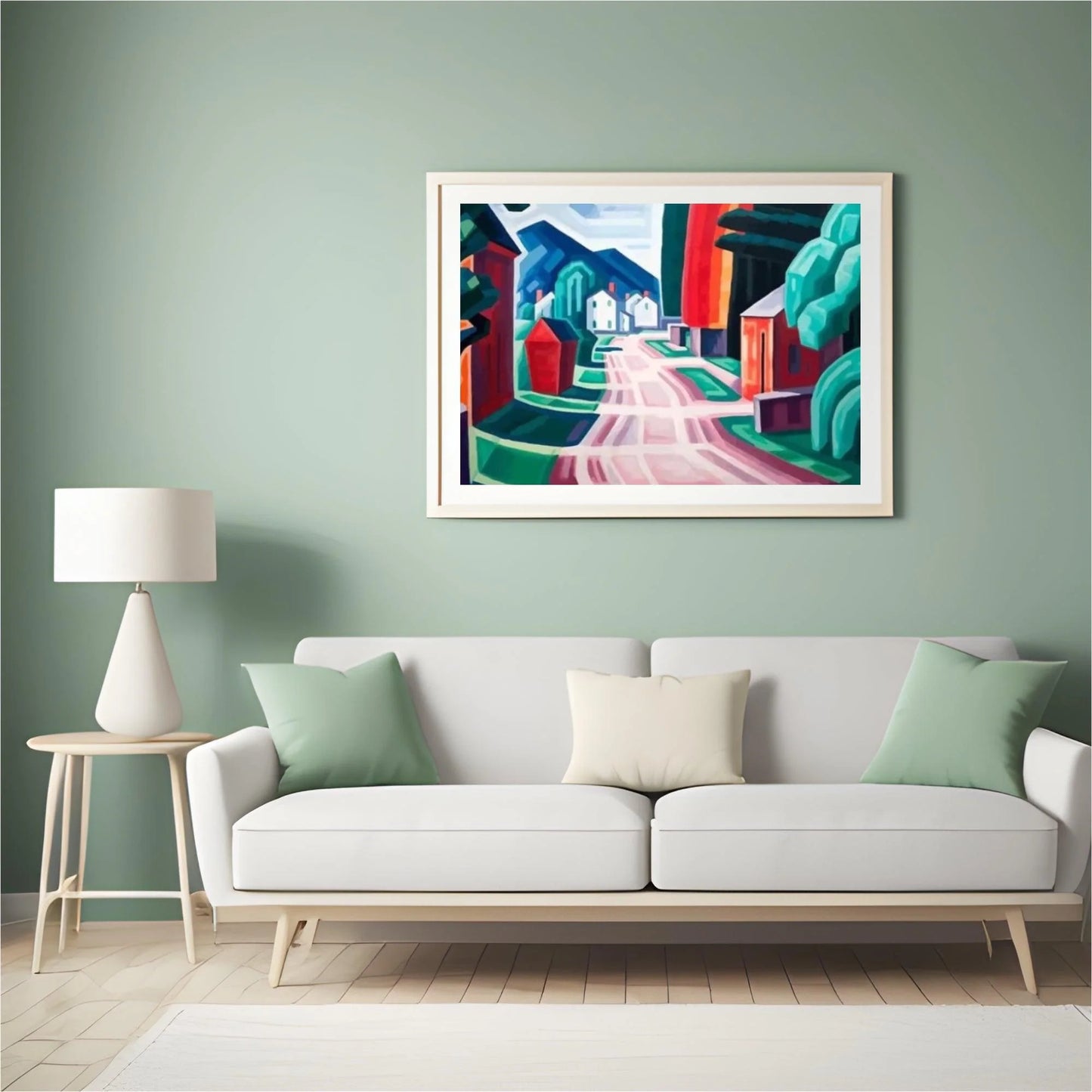 Diamond Painting - Jasny motyw w West New Jersey - SEOS Shop ®