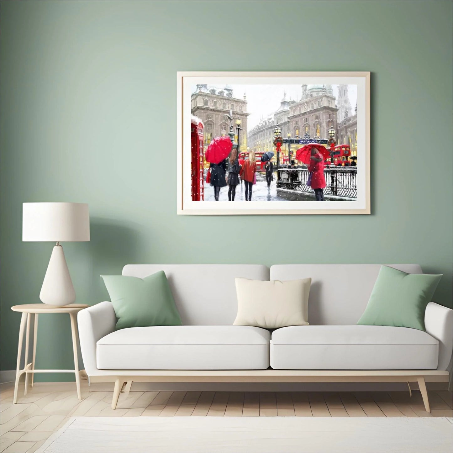 Diamond Painting - Londyn w śniegu - SEOS Shop ®