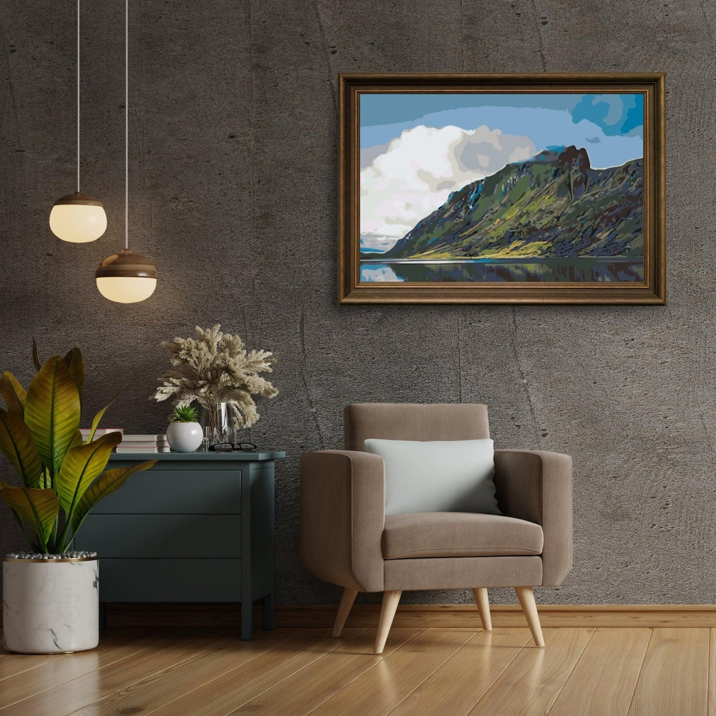 Diamond Painting - Więcej w górach, Fiord - SEOS Shop ®