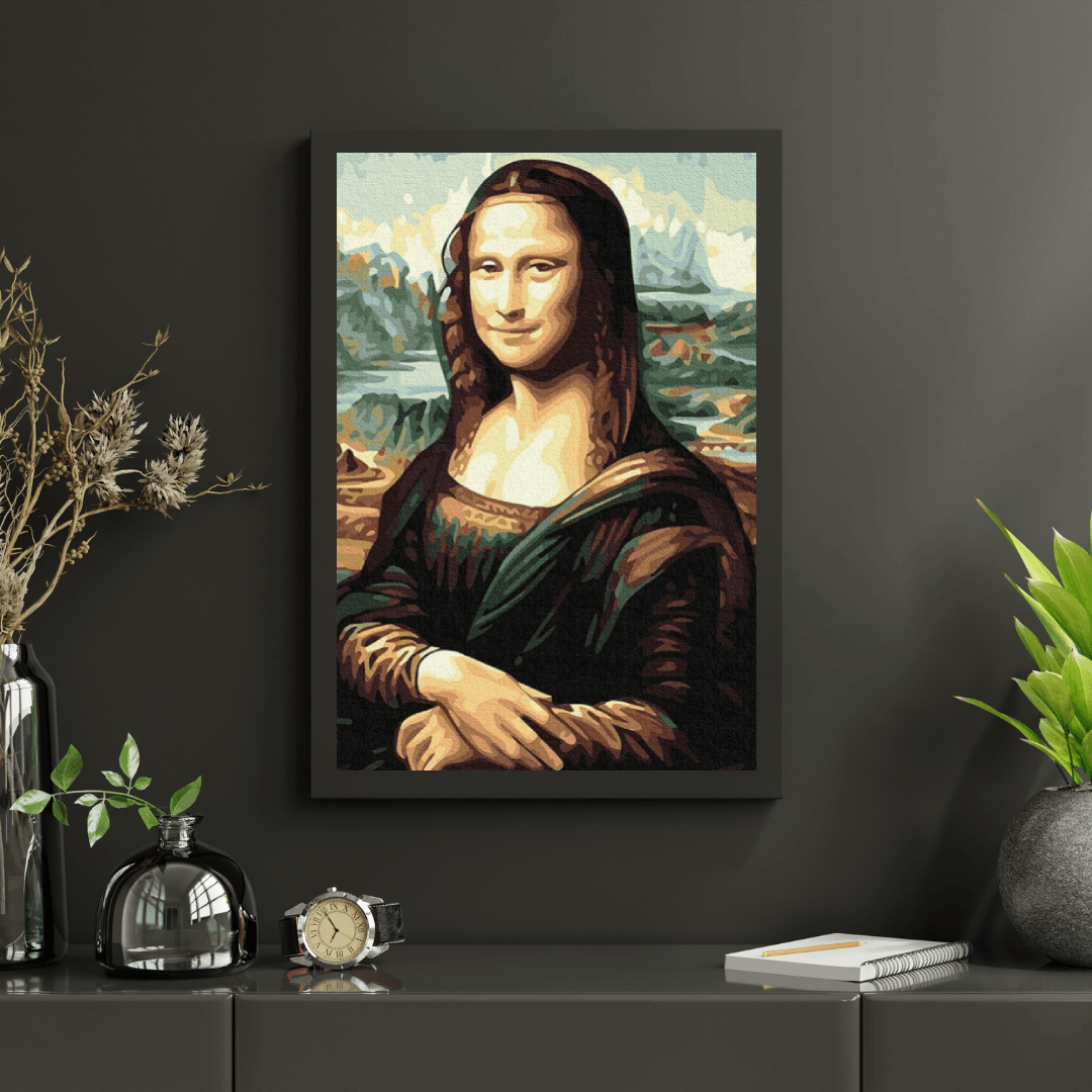 Diamond Painting - Uśmiech Mona Lisy - SEOS Shop ®
