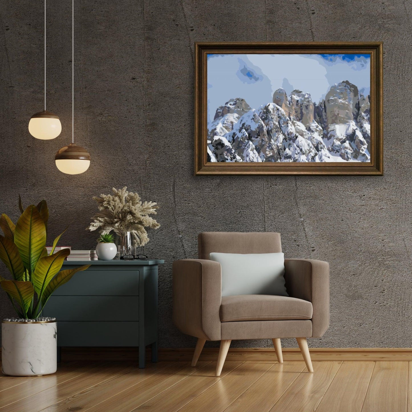 Diamond Painting - Monte Civetta, Dolomity - SEOS Shop ®
