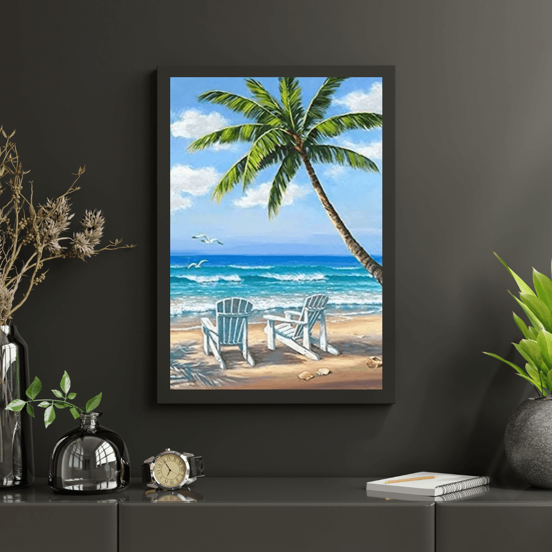 Diamond Painting - Plaża w Raju - SEOS Shop ®