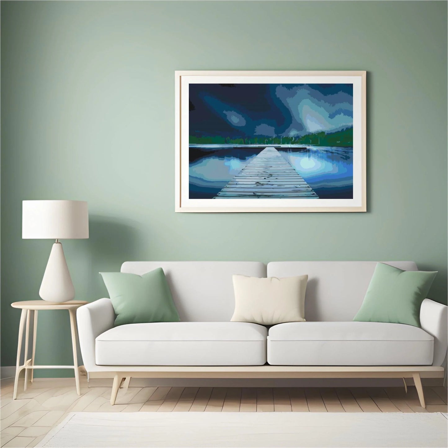 Diamond Painting - Molo nocą - SEOS Shop ®