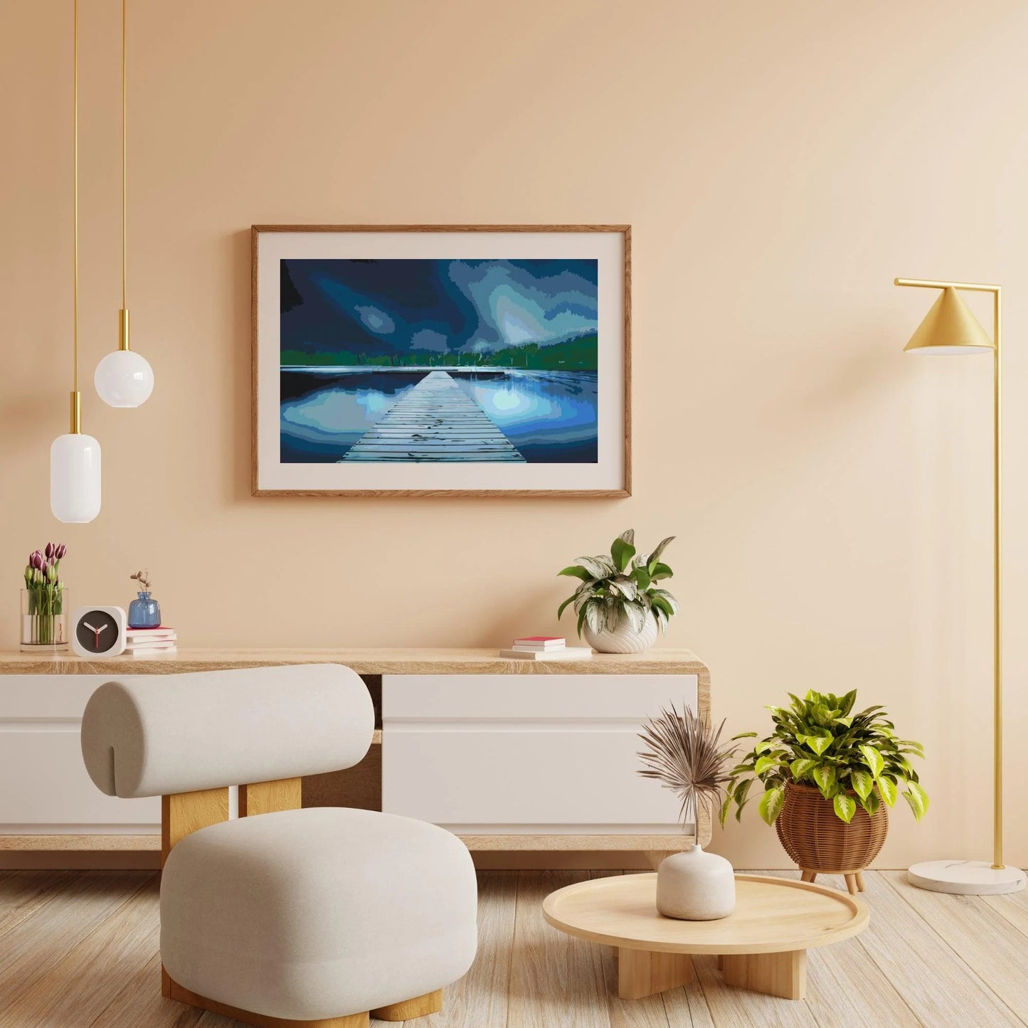 Diamond Painting - Molo nocą - SEOS Shop ®