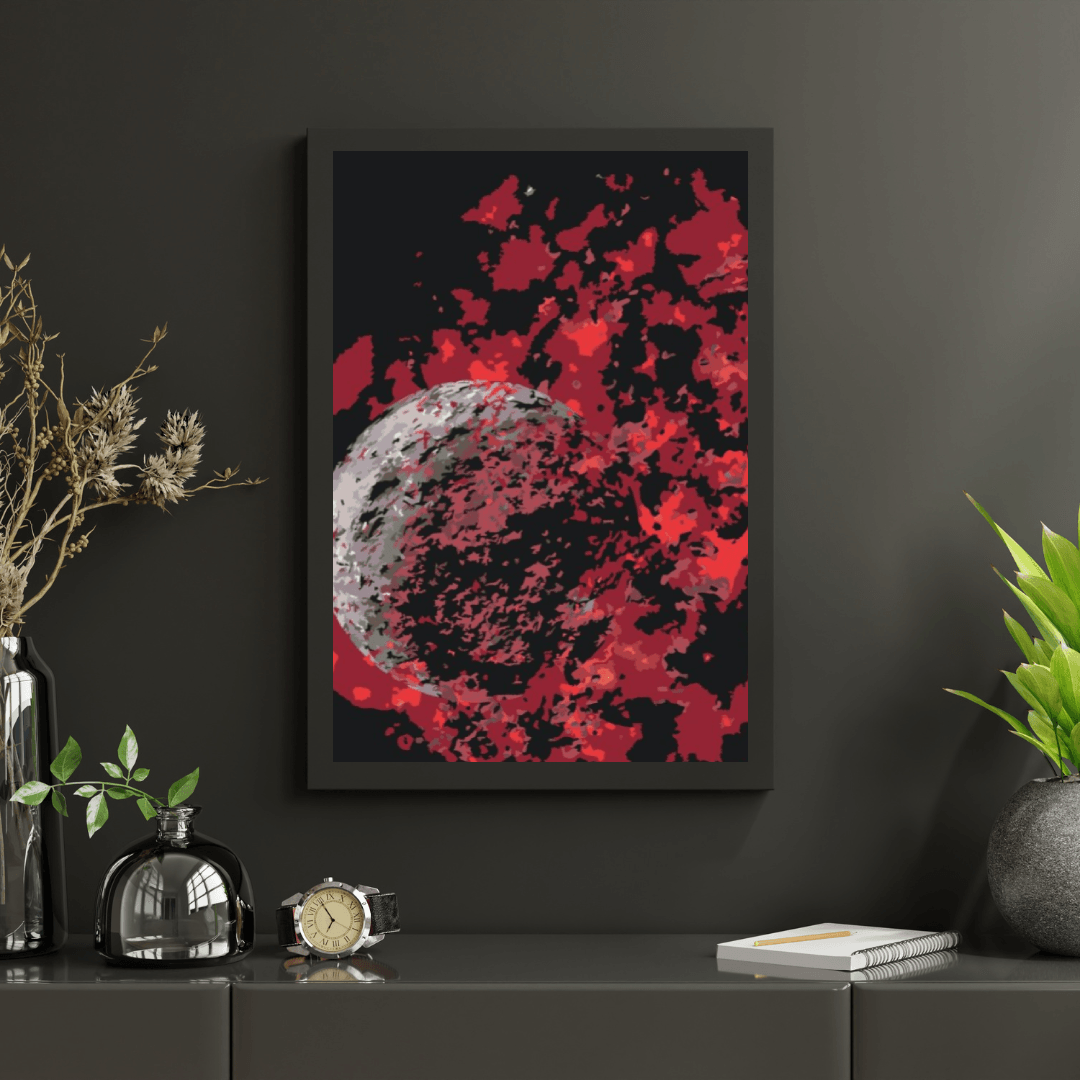 Diamond Painting - Eksplozja planetarna - SEOS Shop ®