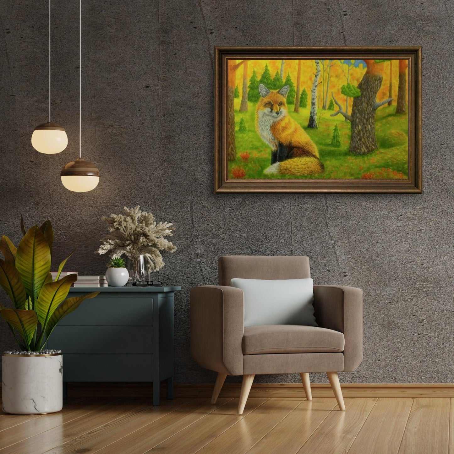 Diamond Painting - Czerwony Lis