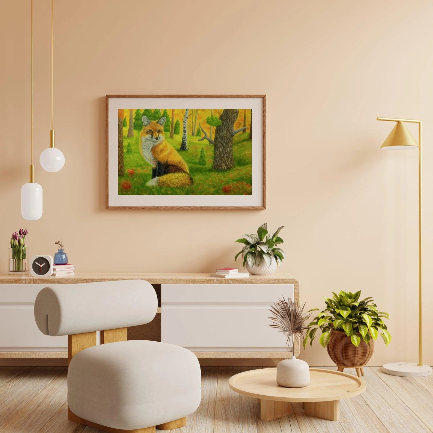 Diamond Painting - Czerwony Lis