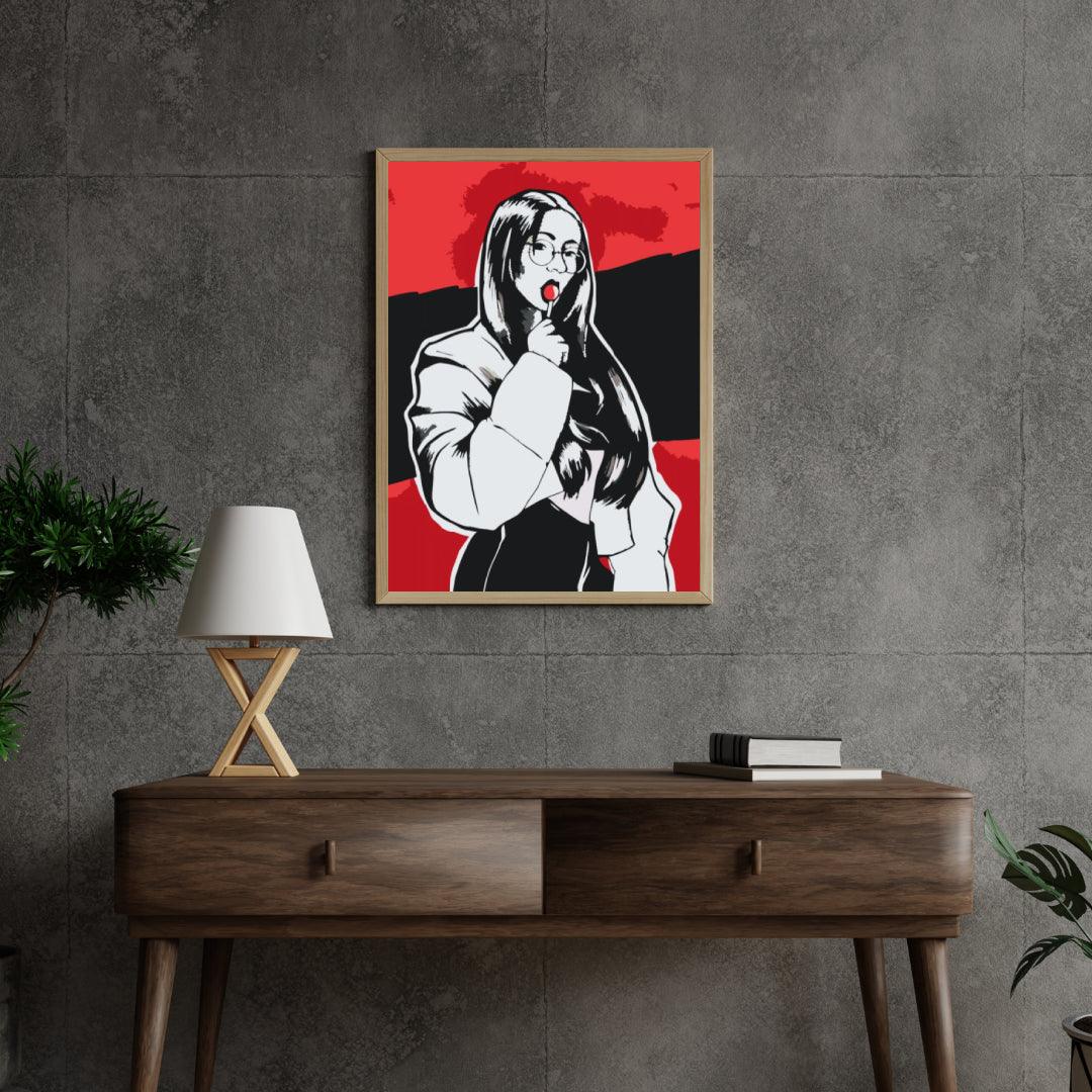 Diamond Painting - Czerwona lizak - SEOS Shop ®