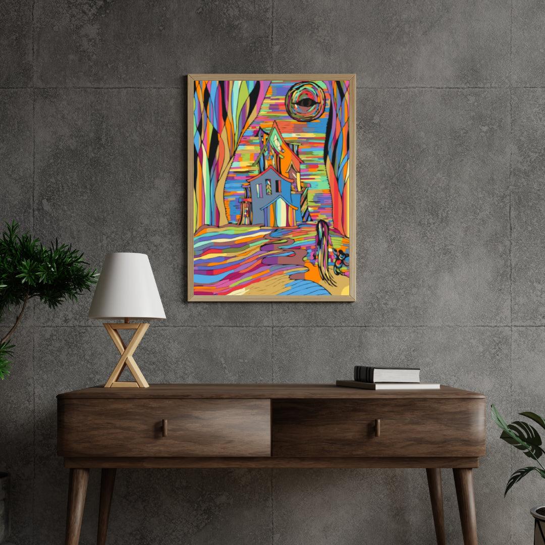 Diamond Painting - Strasznie Kolorowy Dom - SEOS Shop ®