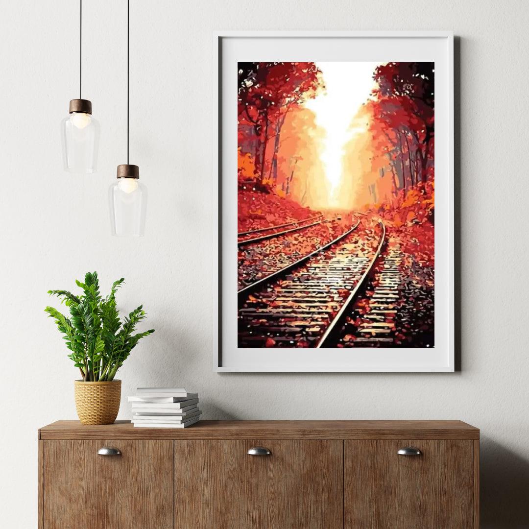 Diamond Painting - Tor kolejowy - SEOS Shop ®