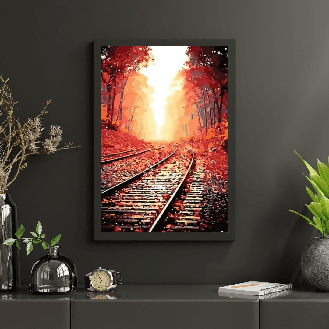 Diamond Painting - Tor kolejowy - SEOS Shop ®