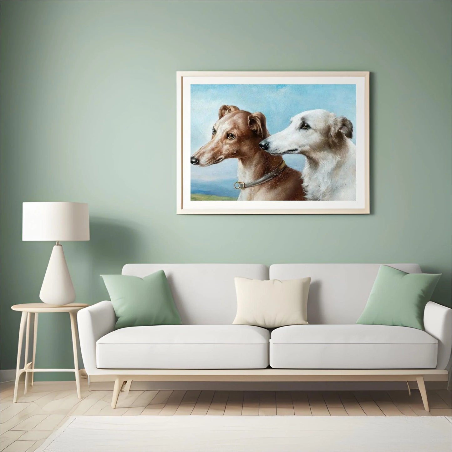 Diamond Painting - Dwie wietnamskie psy