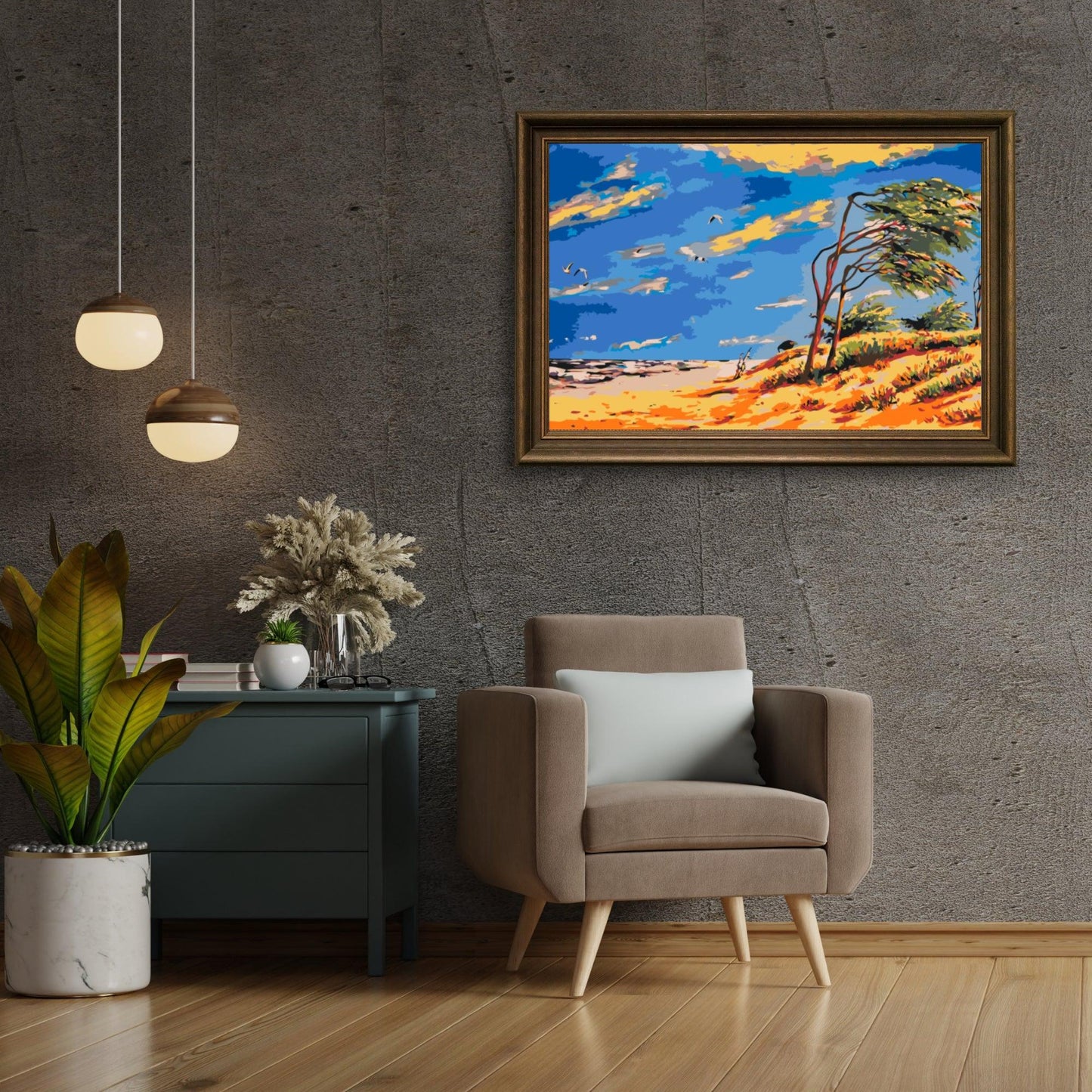 Diamond Painting - Opuszczona plaża - SEOS Shop ®