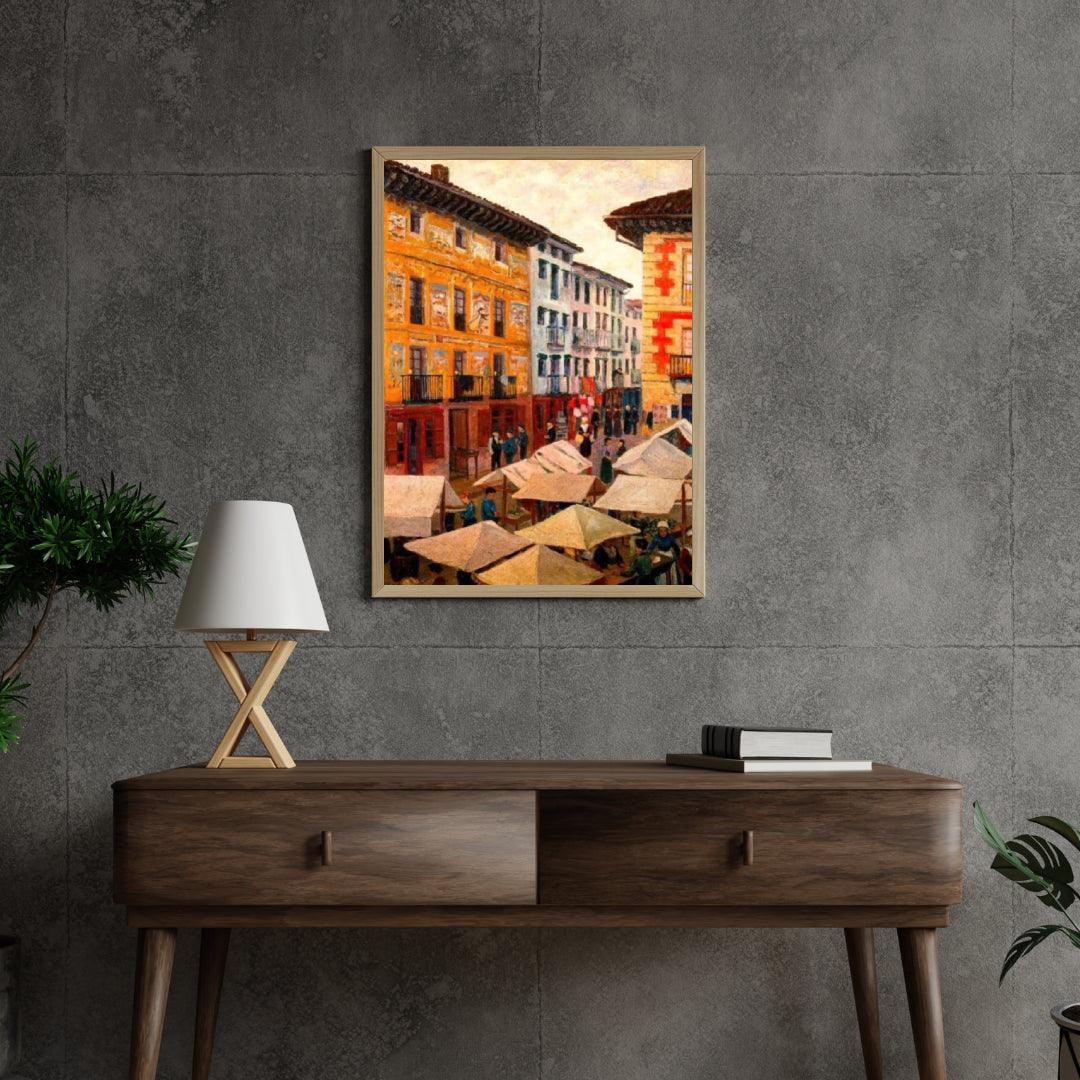 Diamond Painting - Targ w Villafranca de Oria - SEOS Shop ®