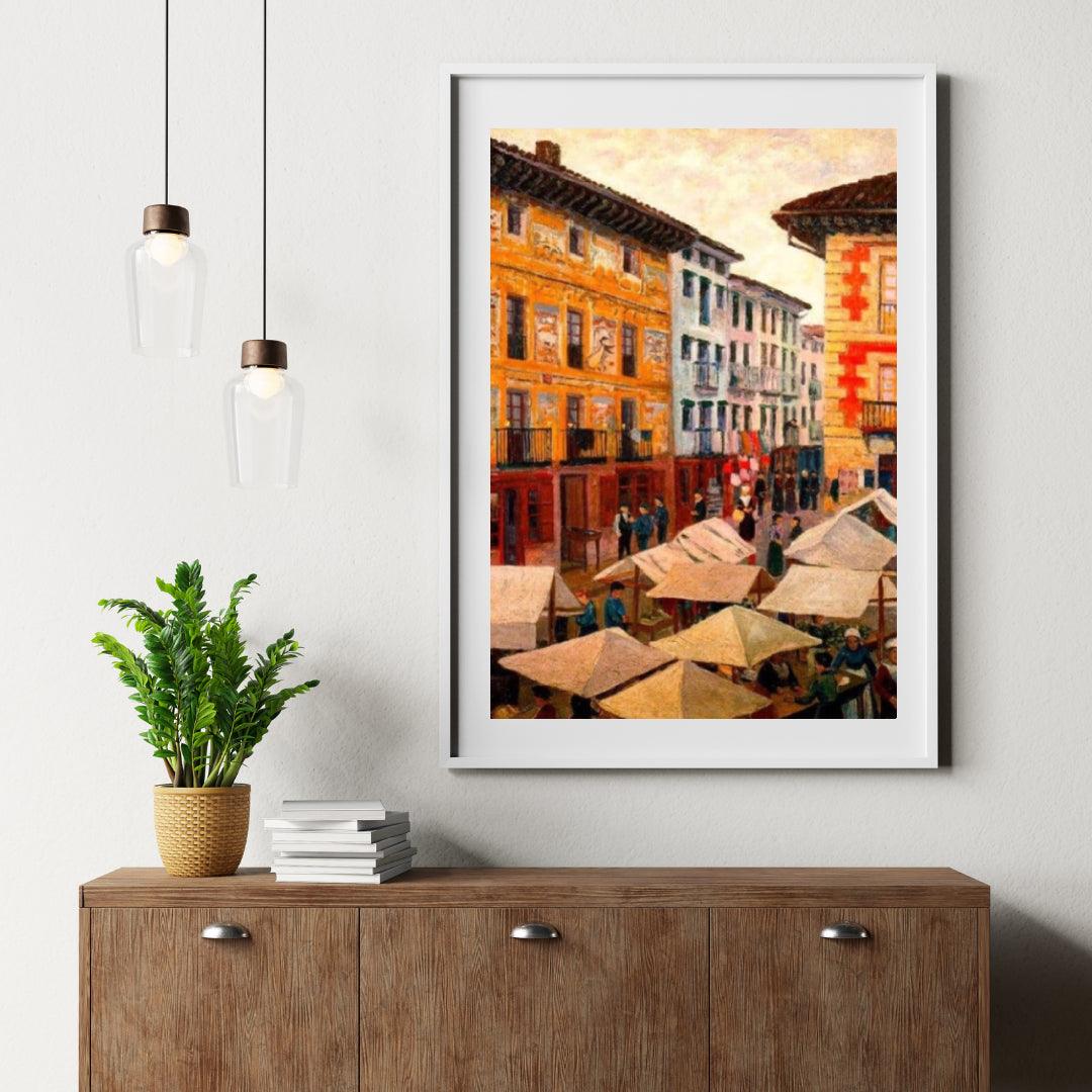 Diamond Painting - Targ w Villafranca de Oria - SEOS Shop ®