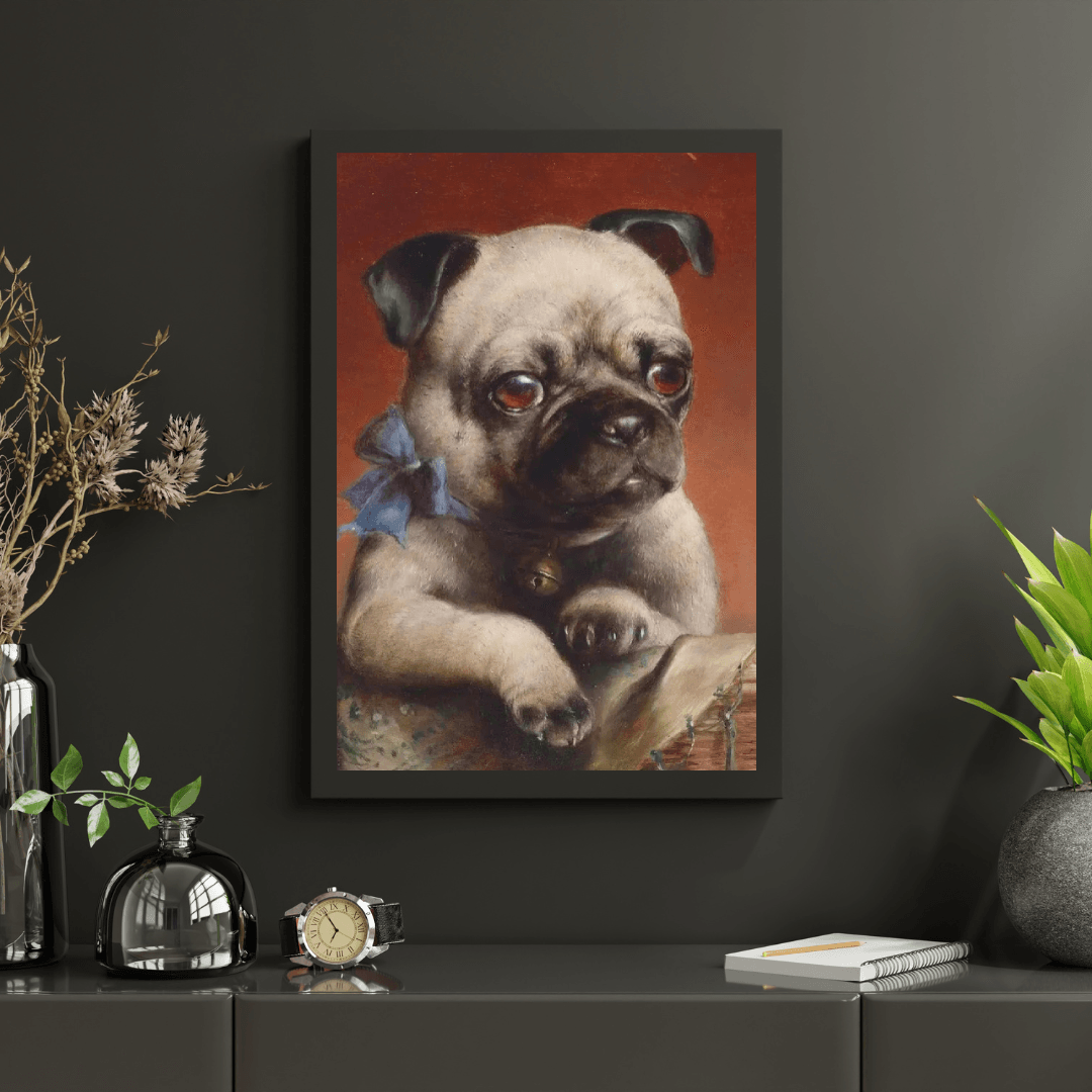 Diamond Painting - Młody Pug