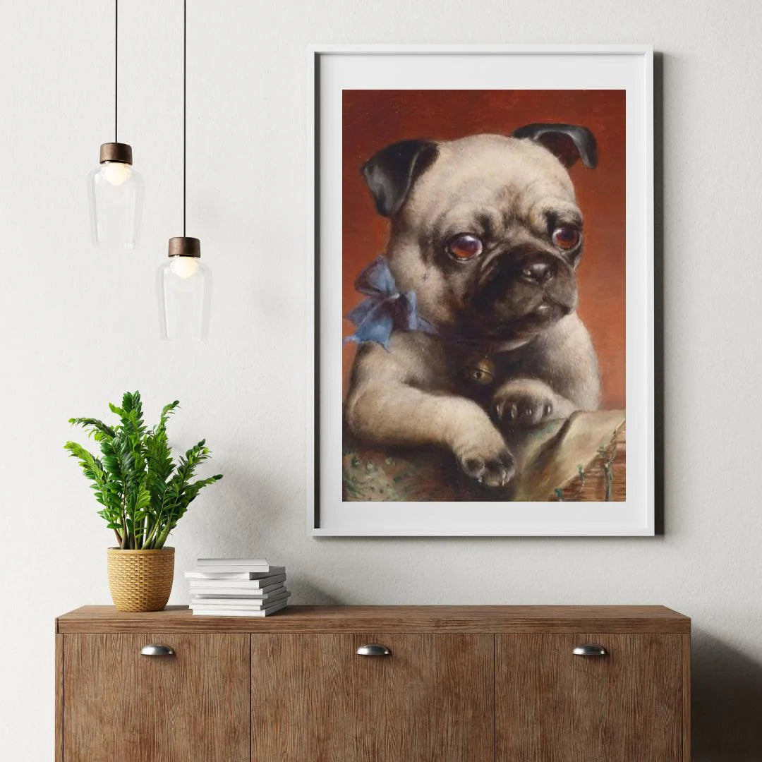 Diamond Painting - Młody Pug
