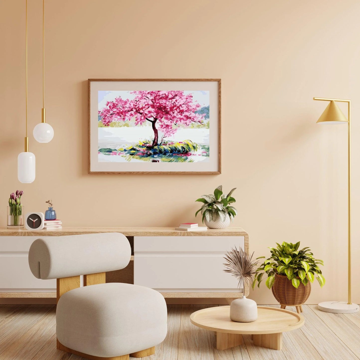 Diamond Painting - Łagodna Sakura - SEOS Shop ®