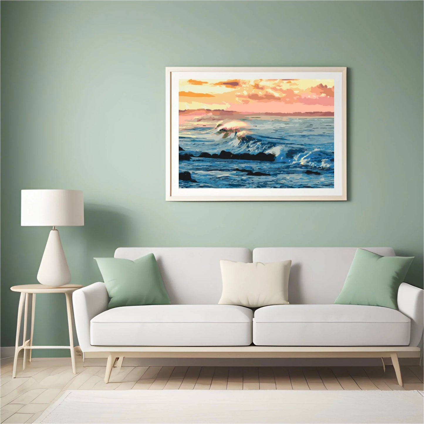 Diamond Painting - Fale morskie - SEOS Shop ®