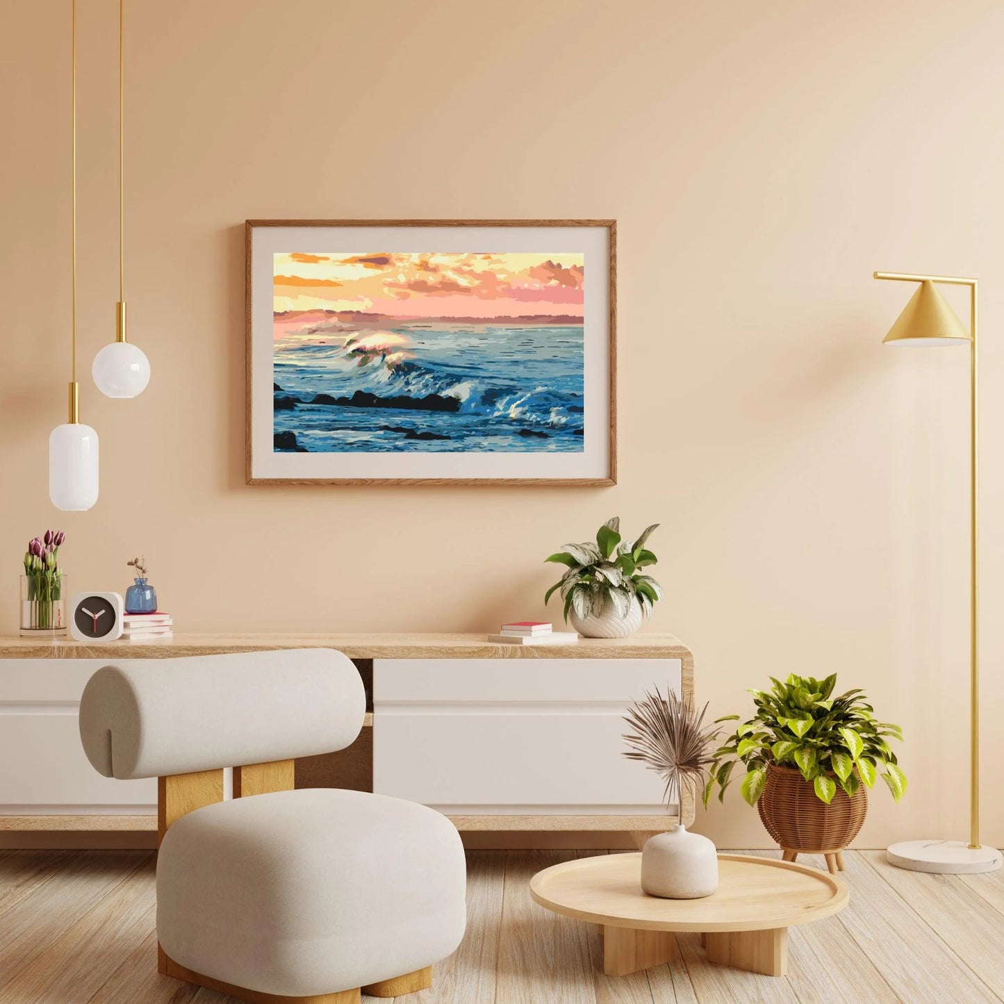 Diamond Painting - Fale morskie - SEOS Shop ®