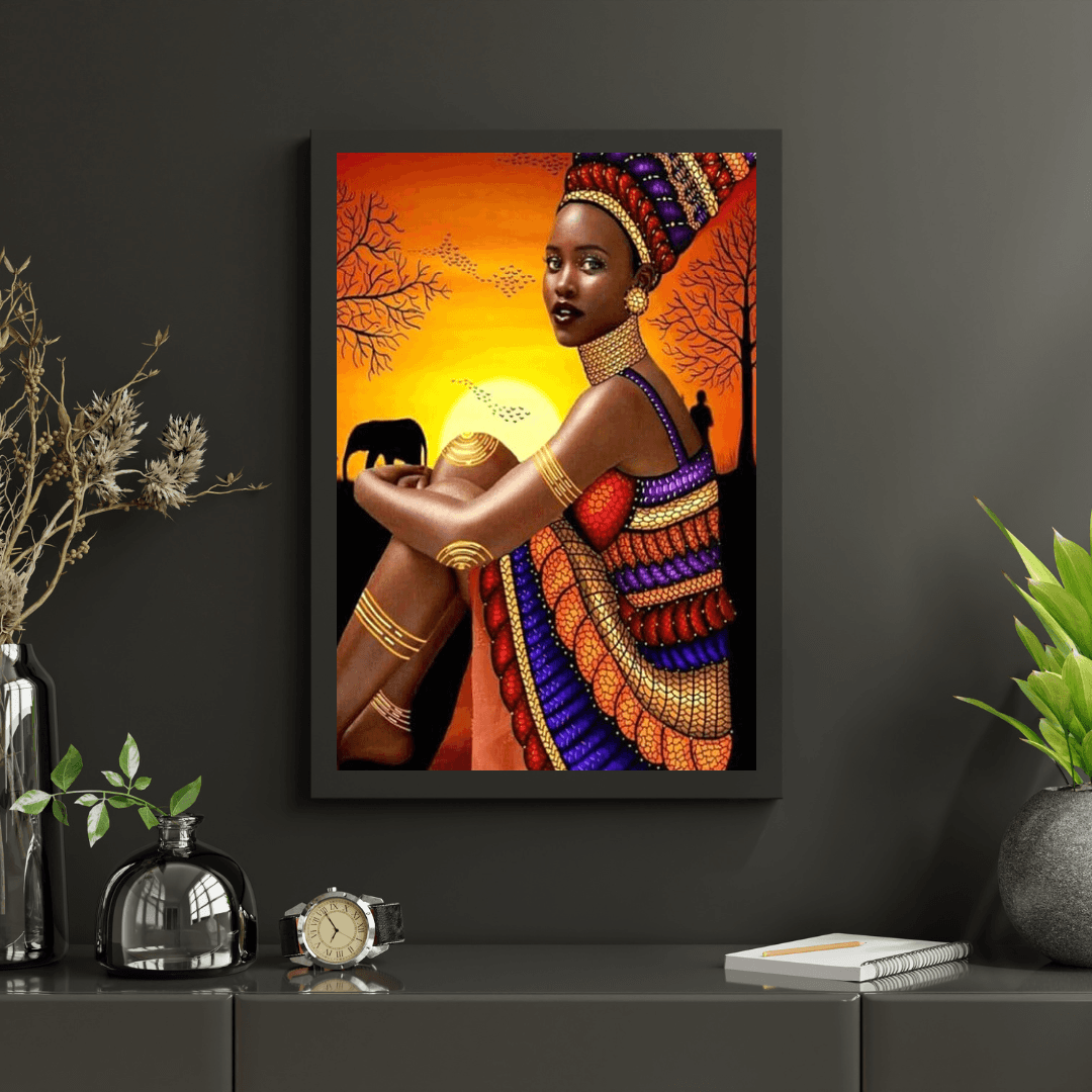 Diamond Painting Afrykańska Kobieta - SEOS Shop ®