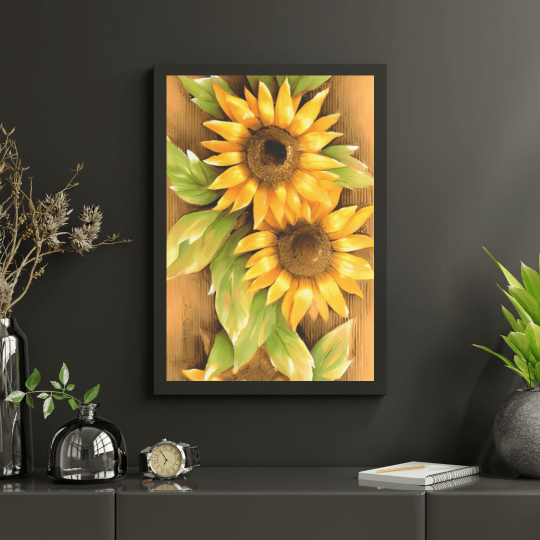 Diamond Painting Kwiaty Tablica - SEOS Shop ®