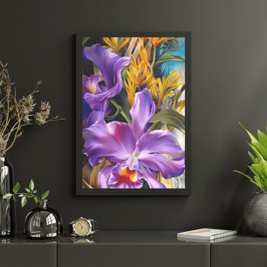 Diamond Painting Kwiaty Tablica - SEOS Shop ®