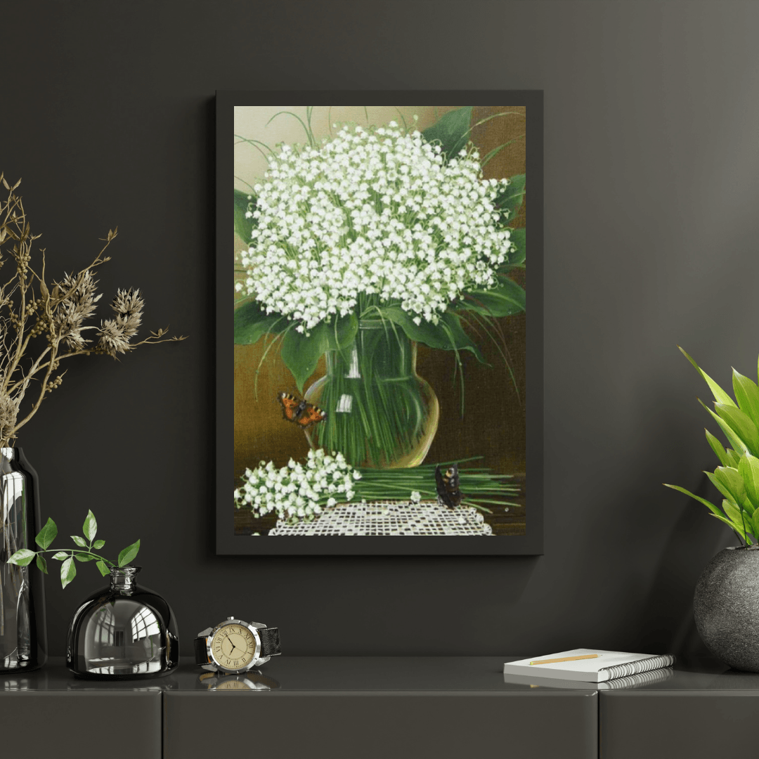 Diamond Painting Kwiaty i motyl - SEOS Shop ®
